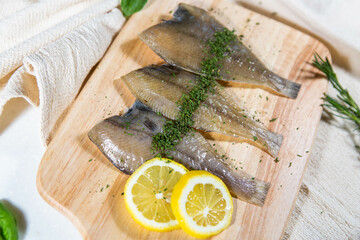 Today's dinner menu is halibut