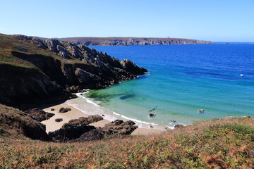Pointe du Raz et Baie des Tr&eacute;pass&eacute;s en Bretagne