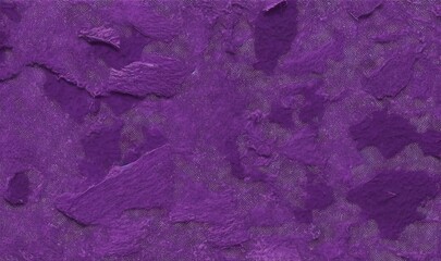 a close up of a purple wall with a pattern of leaves and dots on the surface of the surface of the wall and the surface of the wall.  generative ai