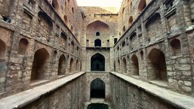 Agrasen ki Baoli or Ugrasen ki Baodi is a historical step well located in New Delhi, India