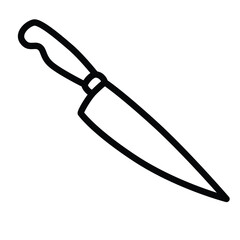 Knife vector icon vector design template
