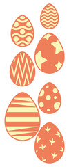 happy easter greeting card with bunny easter and easter egg, happy easter, transparent png, illustration