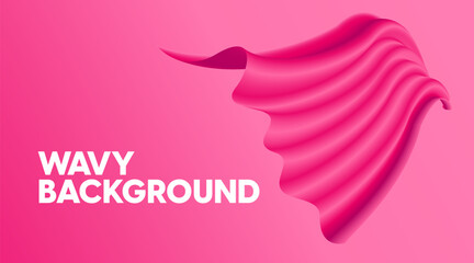 Pink Abstract Background Wavy Pink Abstract Background Wavy Flying Silk