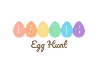 happy easter greeting card with bunny easter and easter egg, happy easter, transparent png, illustration