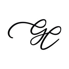 Initial Letter GE Logo Design Outstanding Creative Modern Symbol Sign
