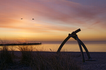 Sonnenaufgang an der Ostsee