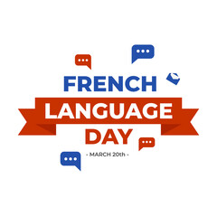 french language Day Background with Copy Space Area. Suitable to place on content with that theme.