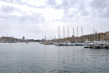 Obraz premium port of the city of Marseille, France
