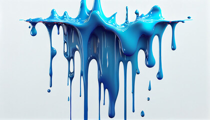 blue splash