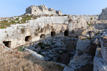 Belvedere, Siracusa.Castello Eurialo con ovile
