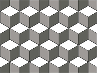 cube pattern. for background website, poster, banner