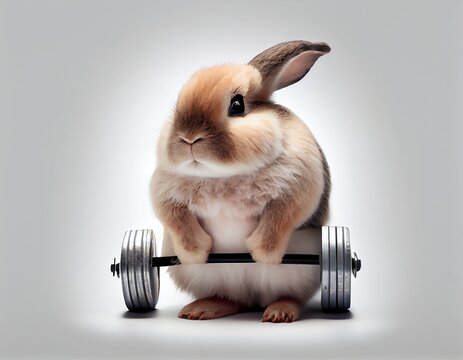 Gym bunny,  generative ai