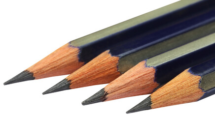 Fototapeta premium Three pencils