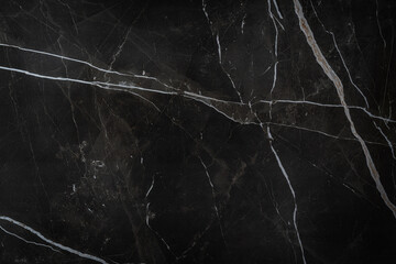 Polished Black Marble Texture.