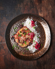 Marinated Pork Neck Cutlet