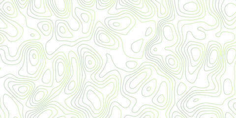 Abstract Topographic map background with wave line. gradient multicolor wave curve lines banner background design. Vector illustration. Line topography map contour background.