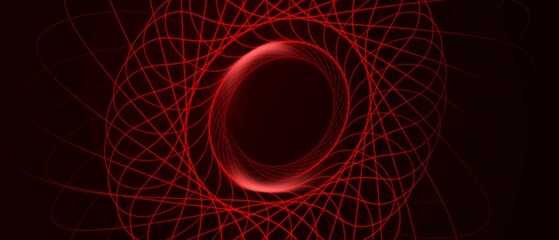 Dark red tech background