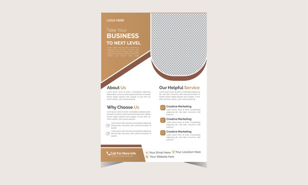 Brochure design, cover modern layout, annual report, poster, flyer in A4
poster flyer templet brochure cover design layout space for photo background, vector illustration template in A4 size
