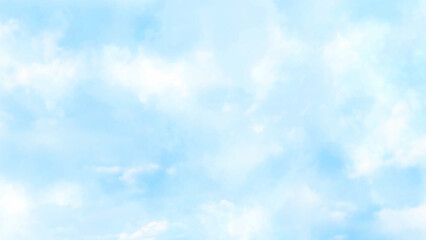 Fototapeta premium A blue sky background (clouds) .