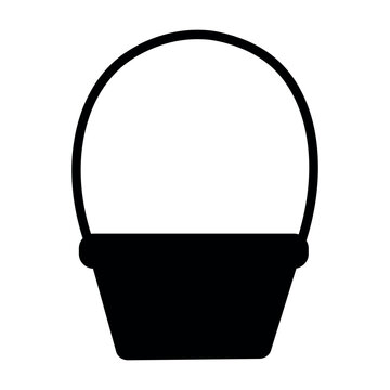 recommend clip art: Basket silhouette