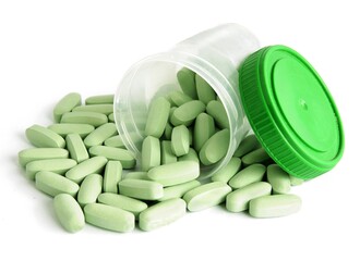 colorful pills as medicine for health care