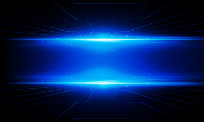 Abstract Light of technology background Hitech communication concept innovation background vector design.