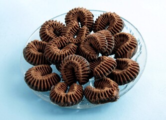 tasty various cakes and cookies as dessert close up