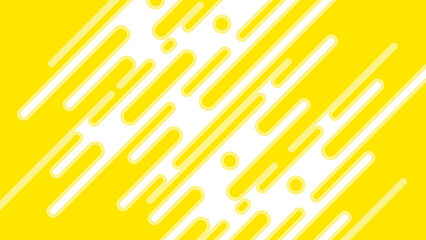 Yellow background modern style line stripe abstract vector design. Summer background.