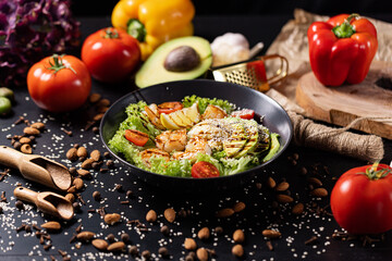 Shrimp and Avocado Egg Salad Delight