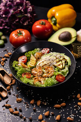 Shrimp and Avocado Egg Salad Delight