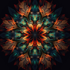 Fototapeta premium abstract fractal background