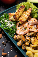 Exotic Seafood Platter for the Seafood Lover