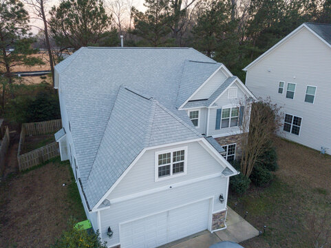 New roof drone pictures