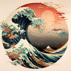 The great wave concept art 