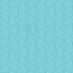 Seamless texture with floral arabic ornament. Vector vintage pattern. Oriental design for textile and cloth