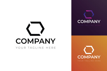 O letter logo for business in different concept, company startup or corporation identity, logo vector for Company.