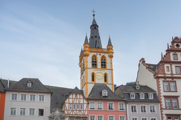 Obraz premium Saint Gangolf Church - Trier, Germany