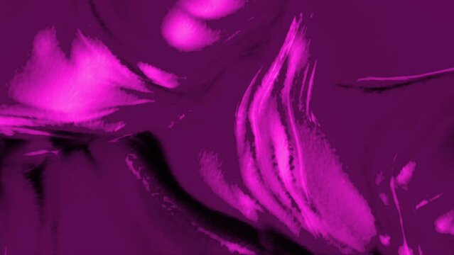 Red and purple dense slurry. Motion. A bright background with a thick blob made in 3D format.