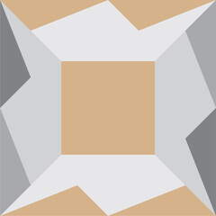 Geometric seamless patterns. Abstract geometric hexagonal graphic design print 3d cubes pattern. Seamless geometric cubes pattern.