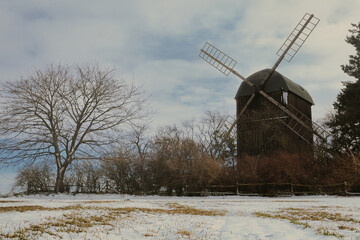Mühle - Windmill - Winter - Schnee - Windmühle - Germany - Brandenburg