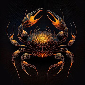 Cancer Zodiac"」の写真素材 | 1,186件の無料イラスト画像 | Adobe Stock