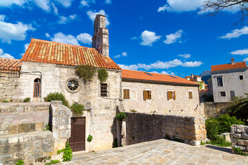Obraz premium Citadel in old town in Budva