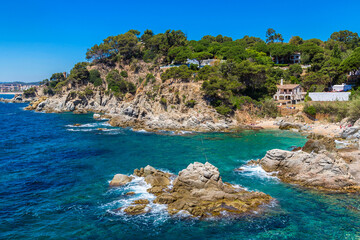 Obraz premium Coast of Lloret de Mar i