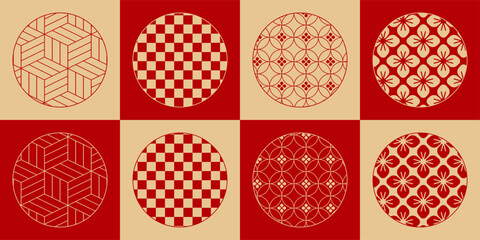 和柄パターンセット。お得なパターンスウォッチ付き！