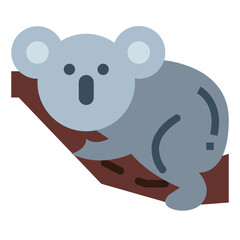 bear flat icon style