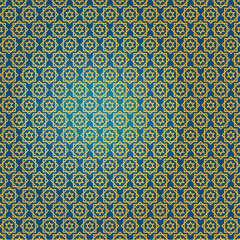 Geometric star Islamic pattern background