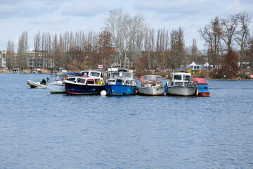 Boote auf der Spree