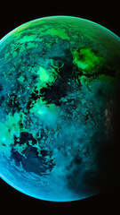 Fototapeta na wymiar Space earth mars Venus space modern design colorful bright popular 