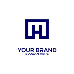 Letter M logo icon design template elements