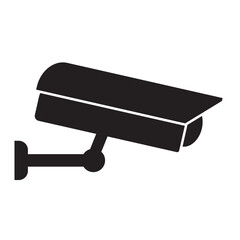 CCTV camera icon logo vector design template